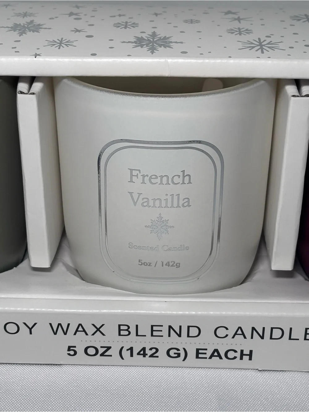 Holiday Soy Wax Blend Candles |Balsam & Cedar |French Vanilla |Cranberry Currant